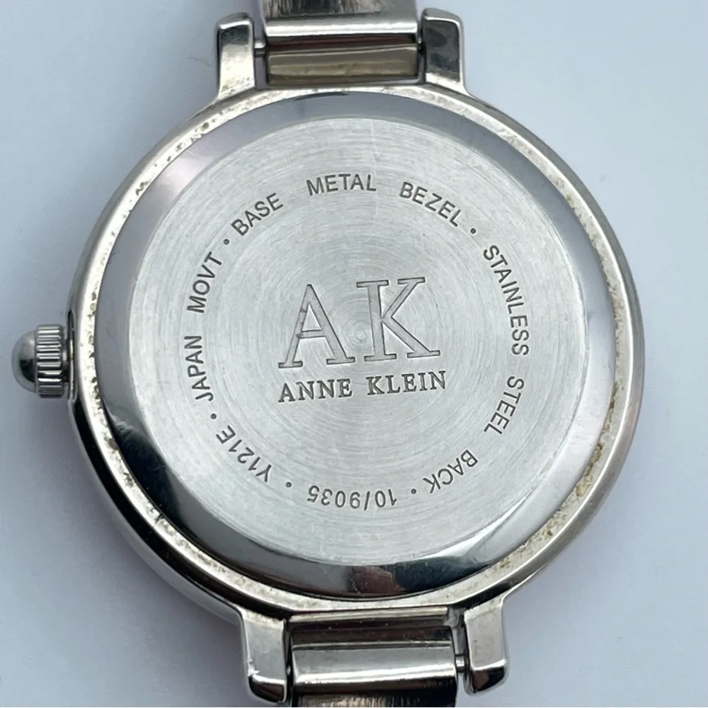 Anne Klein Pink Enamel Bangle Watch AK/10/9035 – New Battery